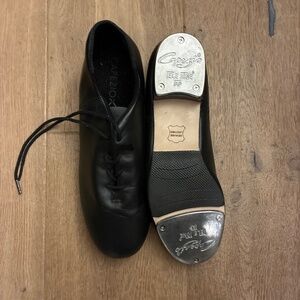 Capezio Black Leather Tap Shoes